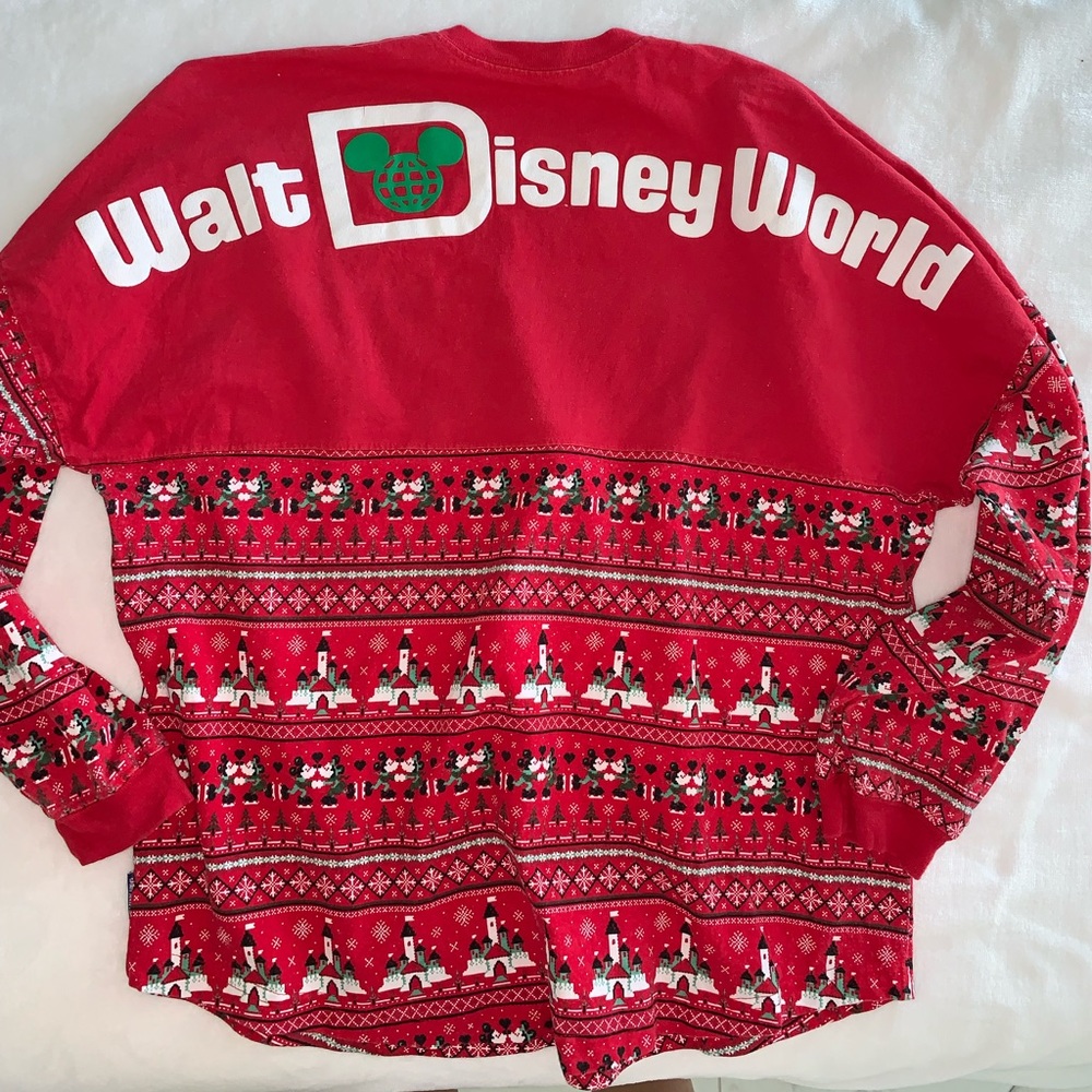 Disney Red Holiday Spirit Jersey